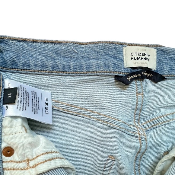 Citizens Of Humanity Isola Mid-Rise Women’s Flare Jeans Sz 26 Light Blue - Picture 6 of 7